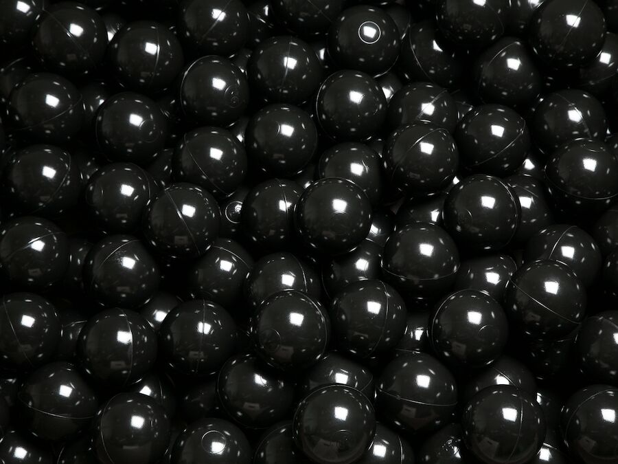 Baller til ballbasseng Ø 6 cm Svart