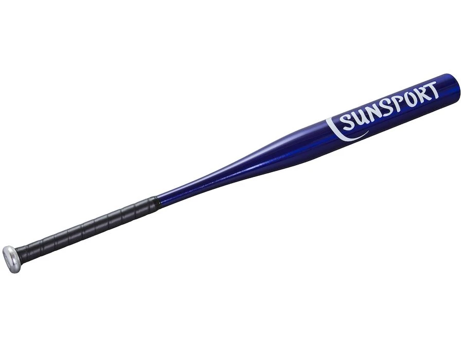 Batte de Baseball Aluminium 34 Pouces Bleu Noir Argent au Choix