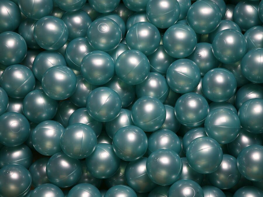 Baller til ballbasseng Ø 6 cm Blågrønn